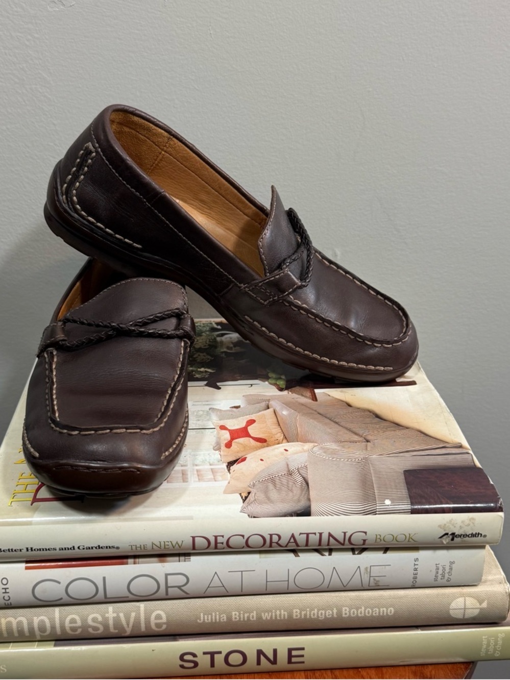 Timberland Dark Brown Leather Penny Loafers - Picture 13 of 16
